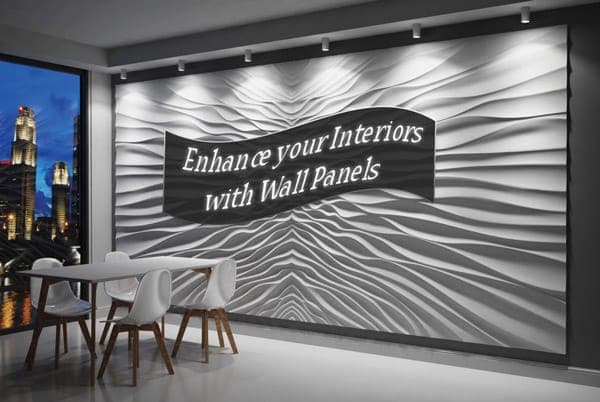 Enhancing interiors with wall panels