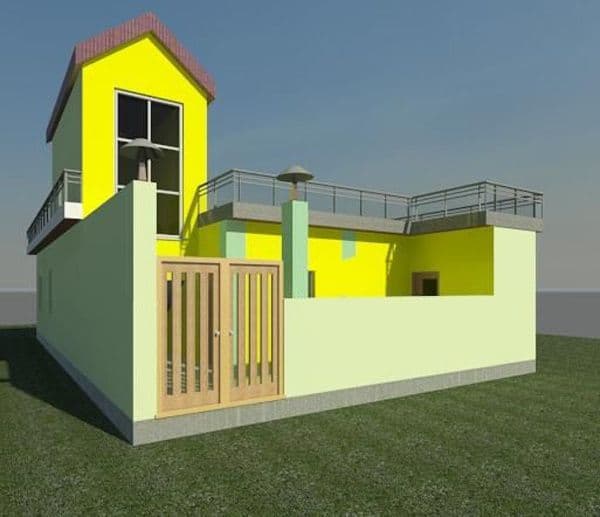 3D View of Bungalow