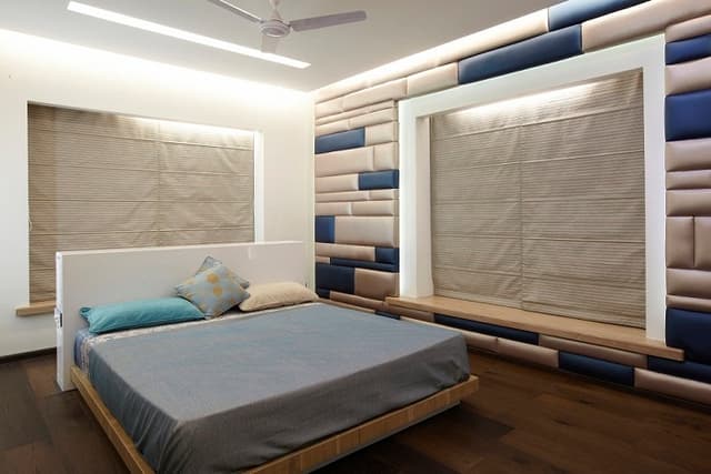A modern set-up bedroom