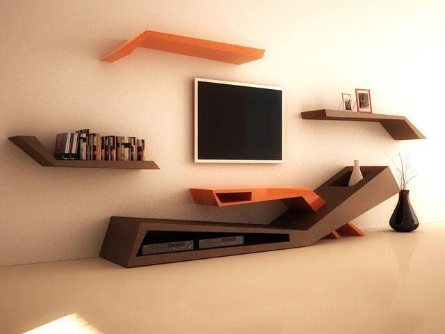 A tv unit set designed
