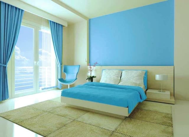 White modern bedroom