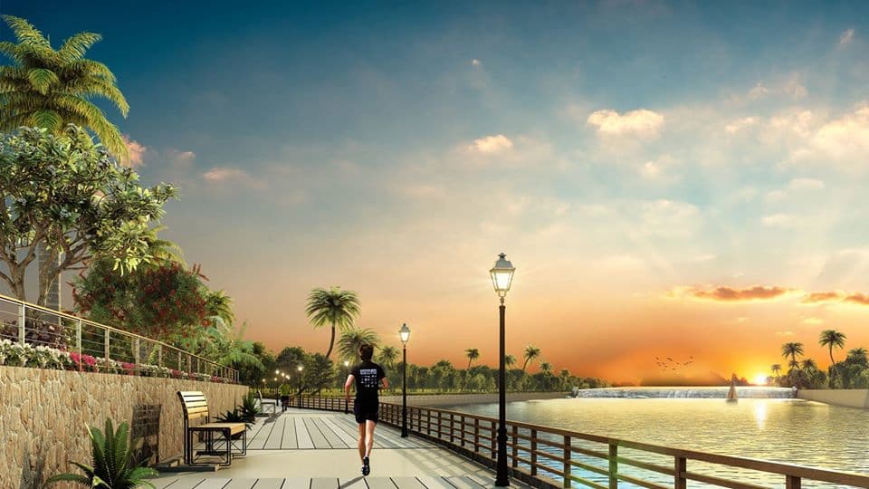 A River Side Walkway