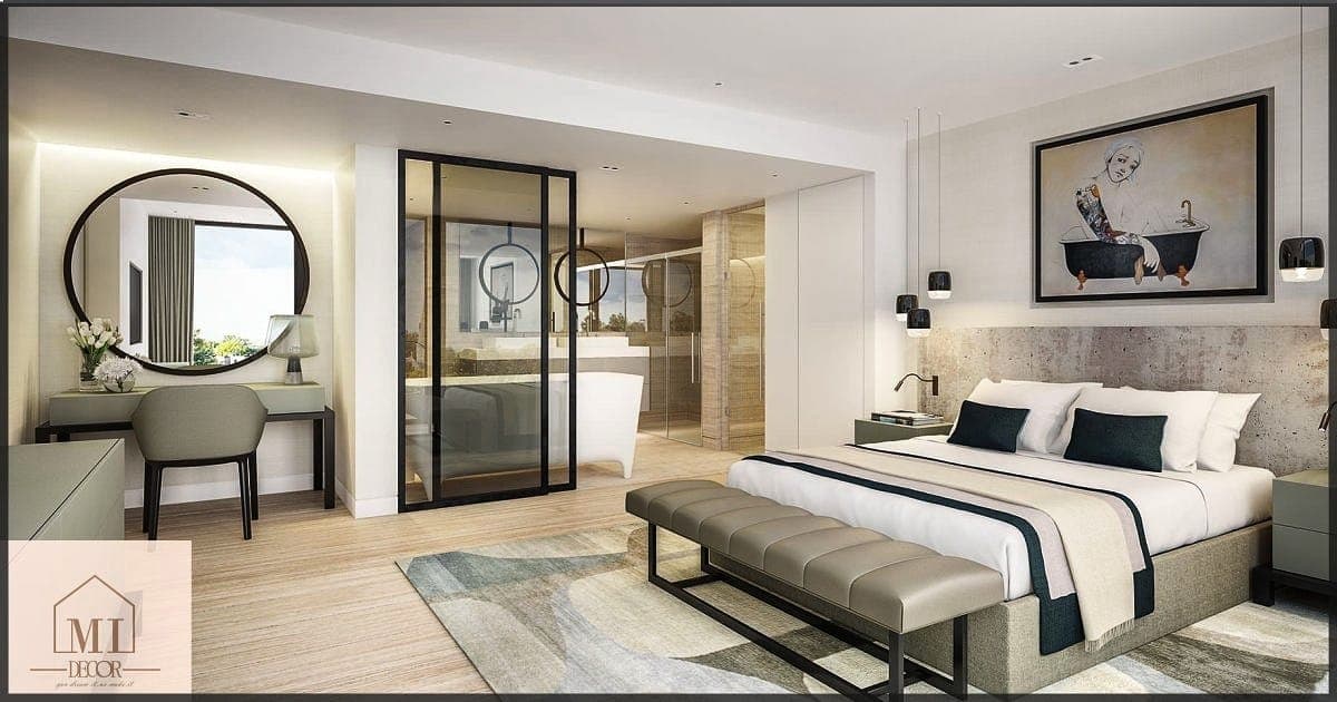 Contemporary Style Bedroom