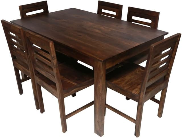 Wooden Rectangular Dining Table