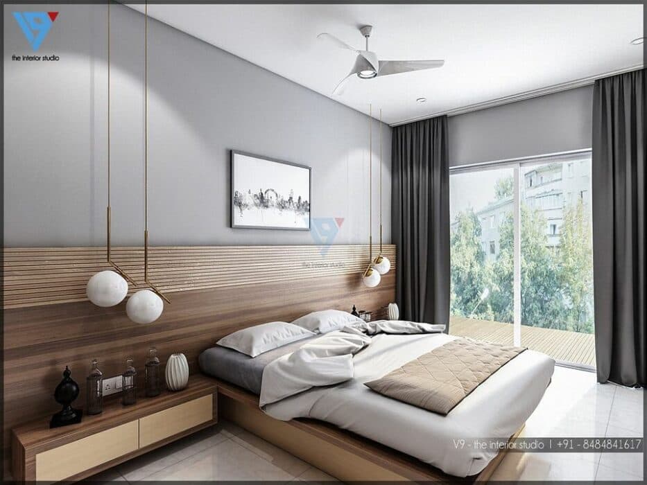 Contemporary Style Bedroom