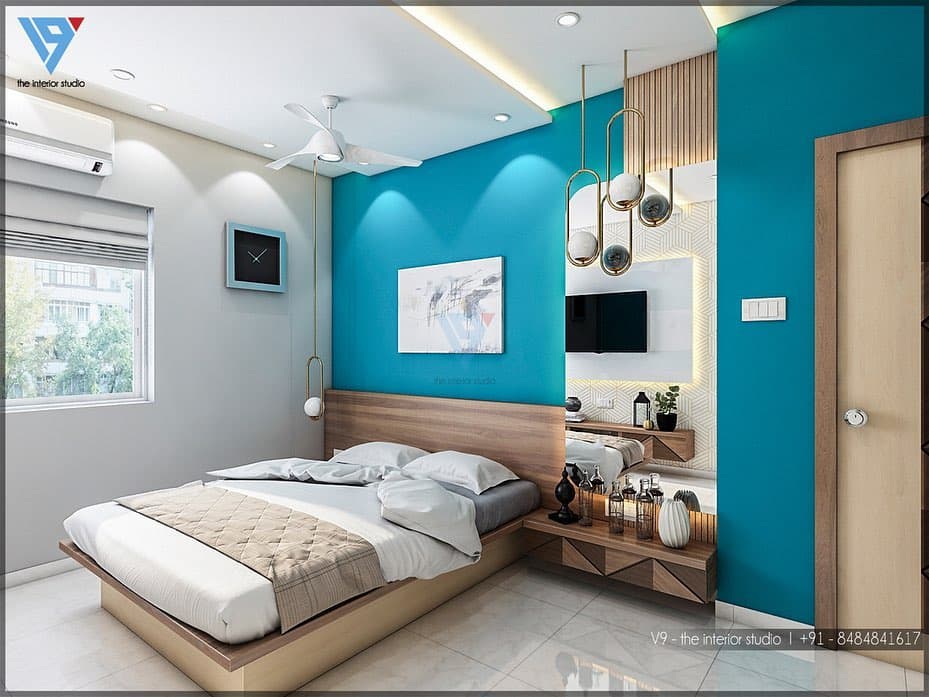 Contemporary Style Bedroom