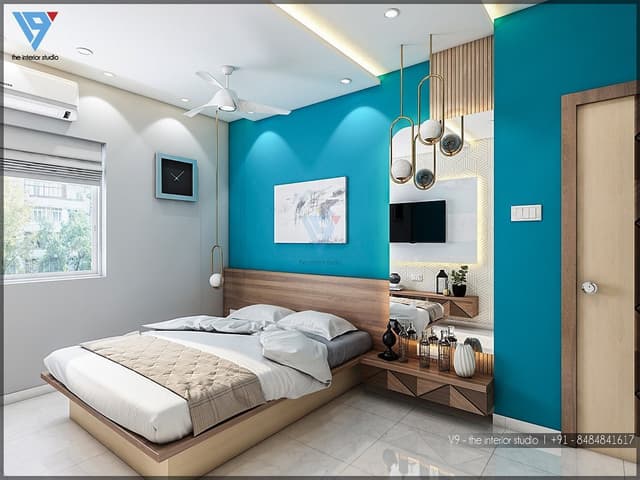 Contemporary Style Bedroom