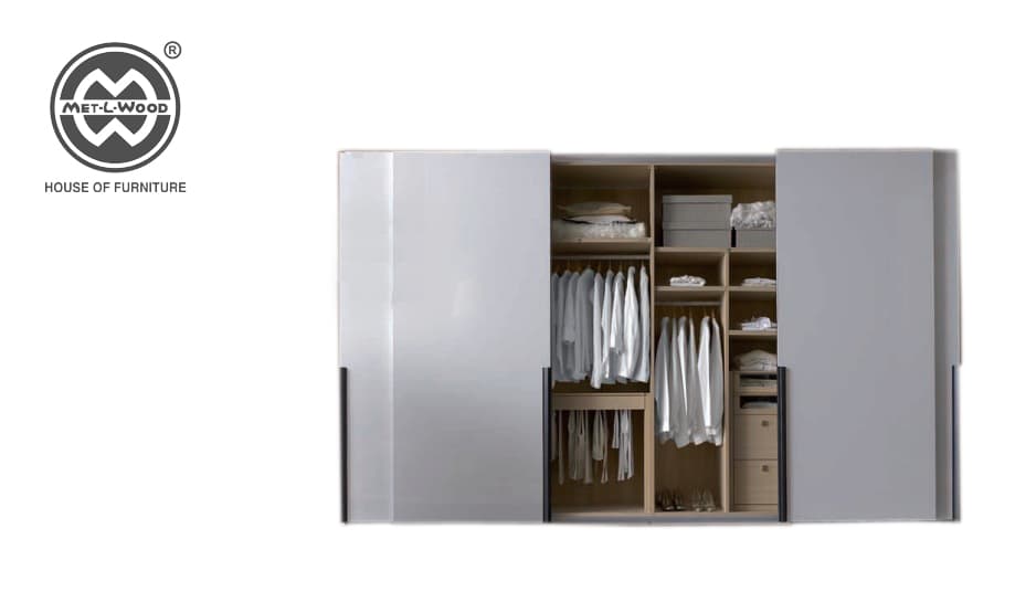 4-Shuttered Sliding Wardrobe