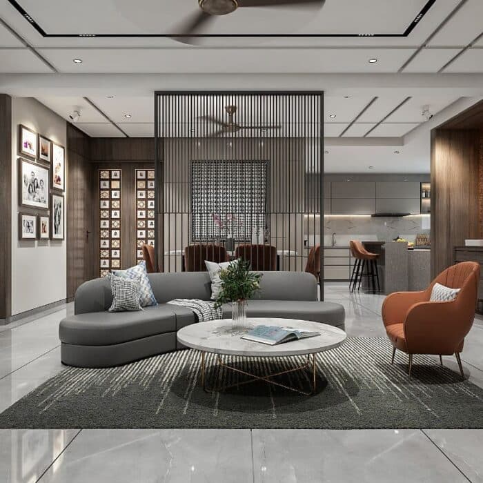 Modern Sophisticated Living Room