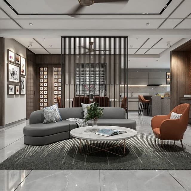 Modern Sophisticated Living Room