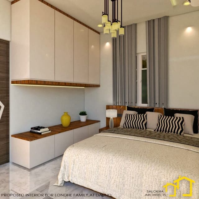 Elegant Bedroom Interior with a Modern Design