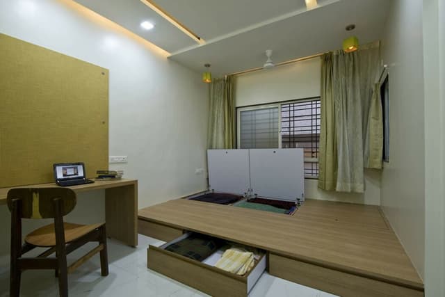 Modern Bedroom with a Simplistic Set-Up