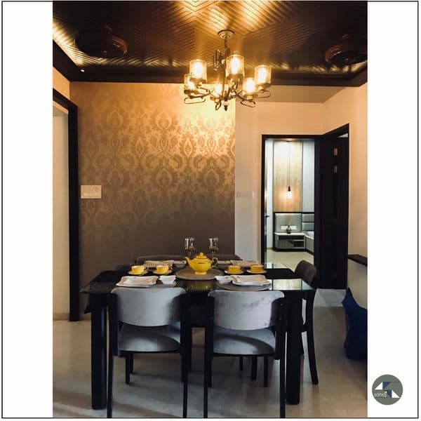 Tastefully Furnished Dining Area Exudes