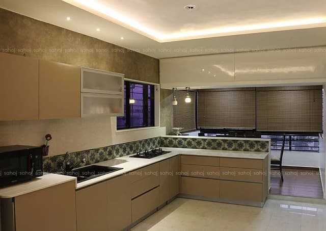 Well-Lit Kitchen with a Modern Design