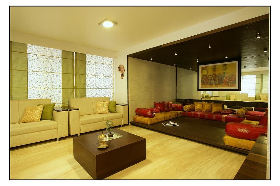 Modern Colorful Living Room