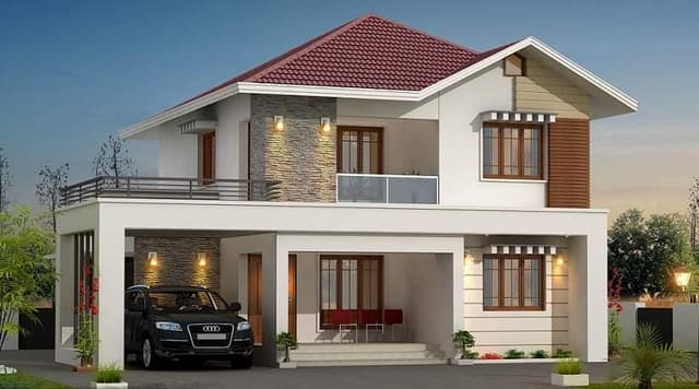 Discover this Stunning Two-Story House with a Modern Design