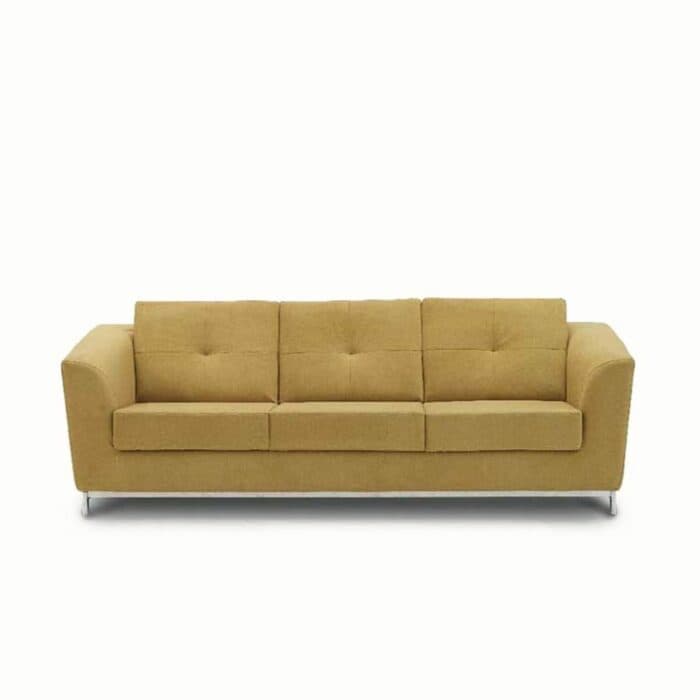 Three-Cushion Sofa with a Simple Modern Design