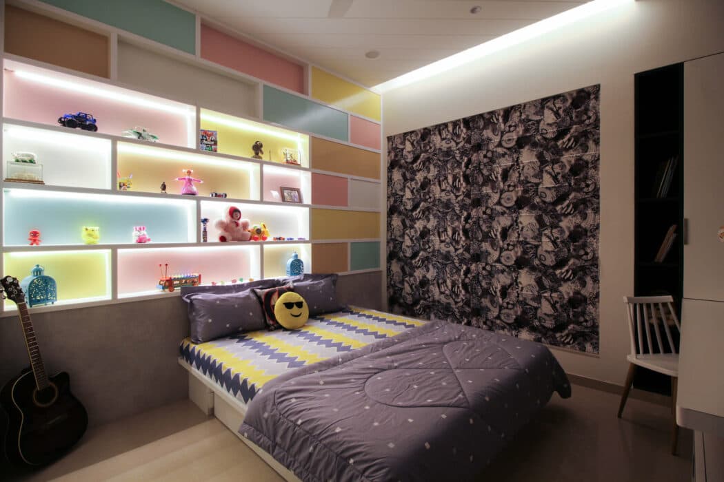 Functional Children's Bedroom Blends Contemporary Design