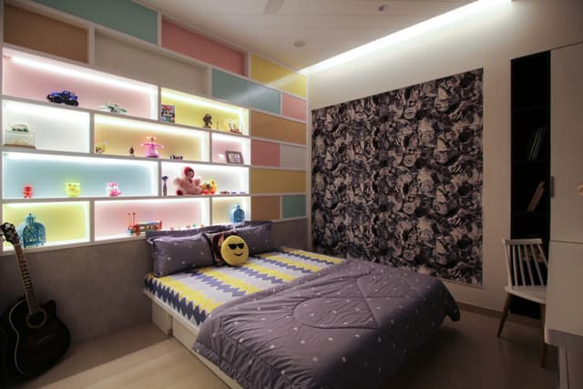 Functional Children's Bedroom Blends Contemporary Design