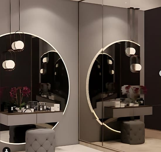 Chic and Contemporary Vanity Area