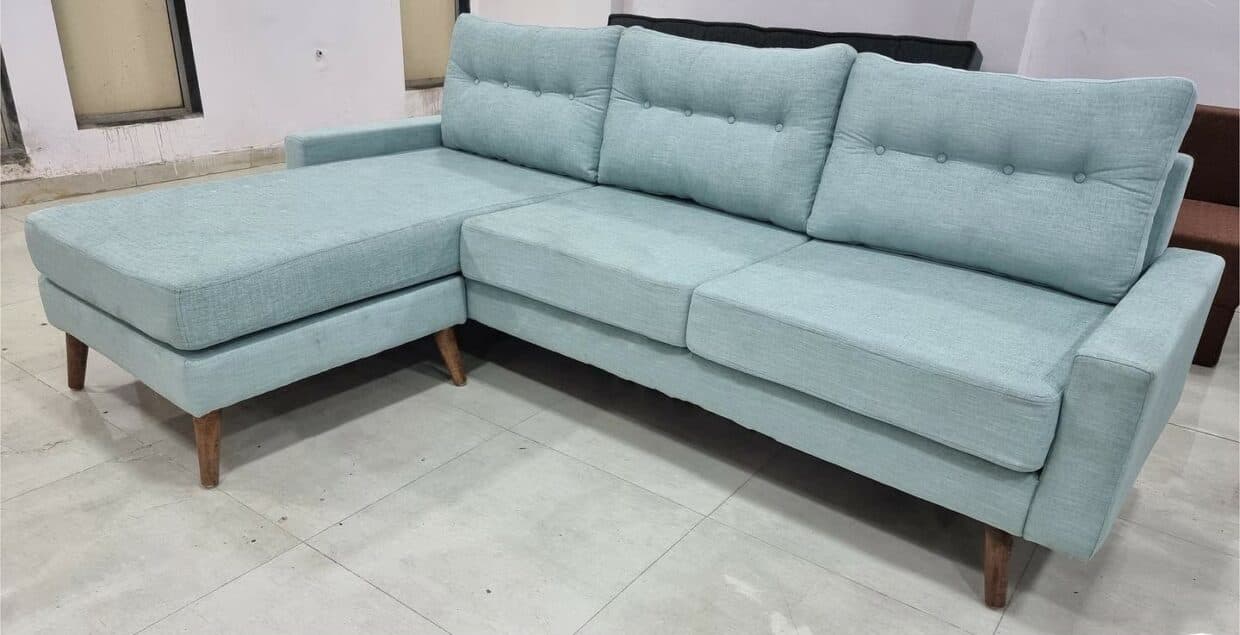 Elegant L-Shaped Sofa