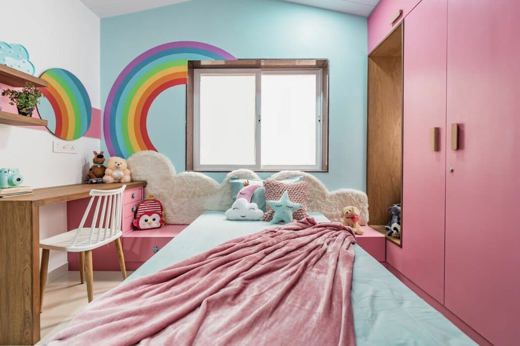 Playful Rainbows Turns This Kids’ Bedroom
