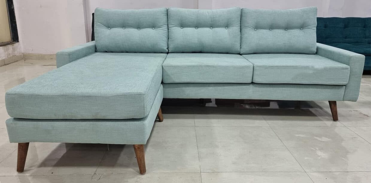 Elegant L-Shaped Sofa