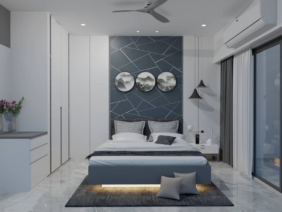 Calming Bedroom Interior