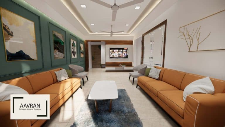 Contemporary Elegance Define This Stylish Living Room