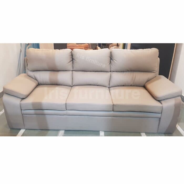 Taupe Colored Three Seater Sofa