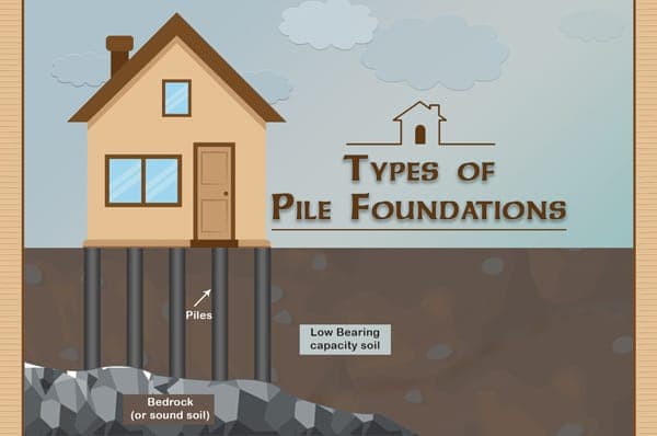 Types of Pile Foundations – 00 – 0203160001 Types of Pile Foundations