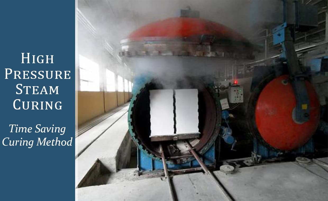 High pressure steam curing of Concrete Precast – 01 – 0403070018 High pressure steam curing of Concrete Precast