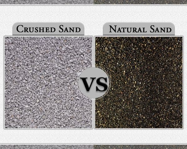 Crushed Sand vs Natural Sand – 01 – 0302020005 Crushed Sand vs Natural Sand