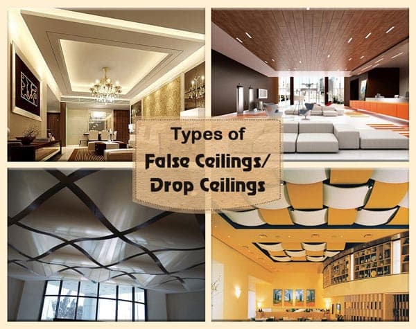 Types of False Ceilings – Drop Ceilings – 01 – 0513020002 Types of False Ceilings - Drop Ceilings