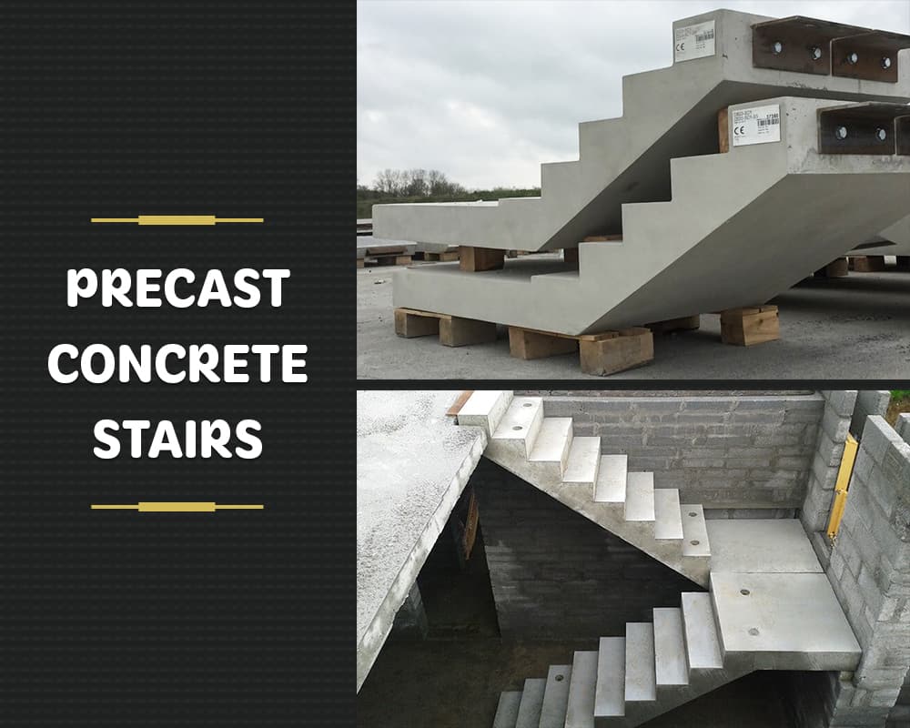 Precast Concrete Stairs – 03 – 020508010019 Precast Concrete Stairs