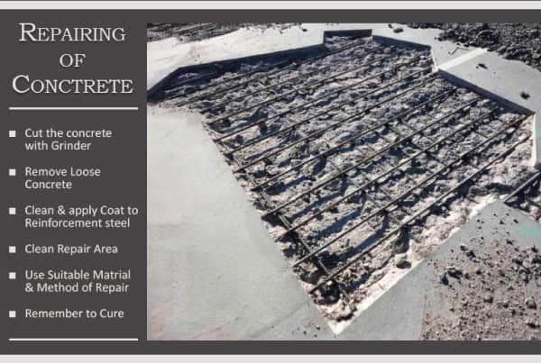 0710010002 – 01 – Repairing of Concrete Repairing of Concrete