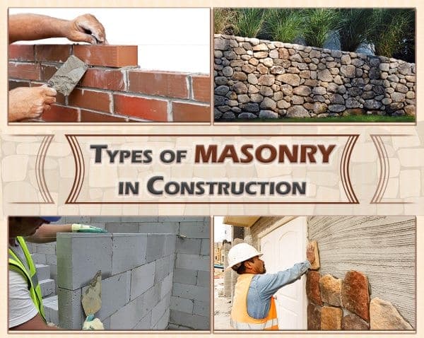 Types of Masonry – 01 -0205030003 Types of Masonry