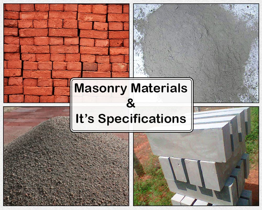 Masonry Materials – 12 – 0205030004 Masonry Materials