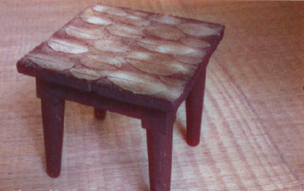 Rejuvenate Old Wooden Stool – 01 – 0504160009 Rejuvenate Old Wooden Stool