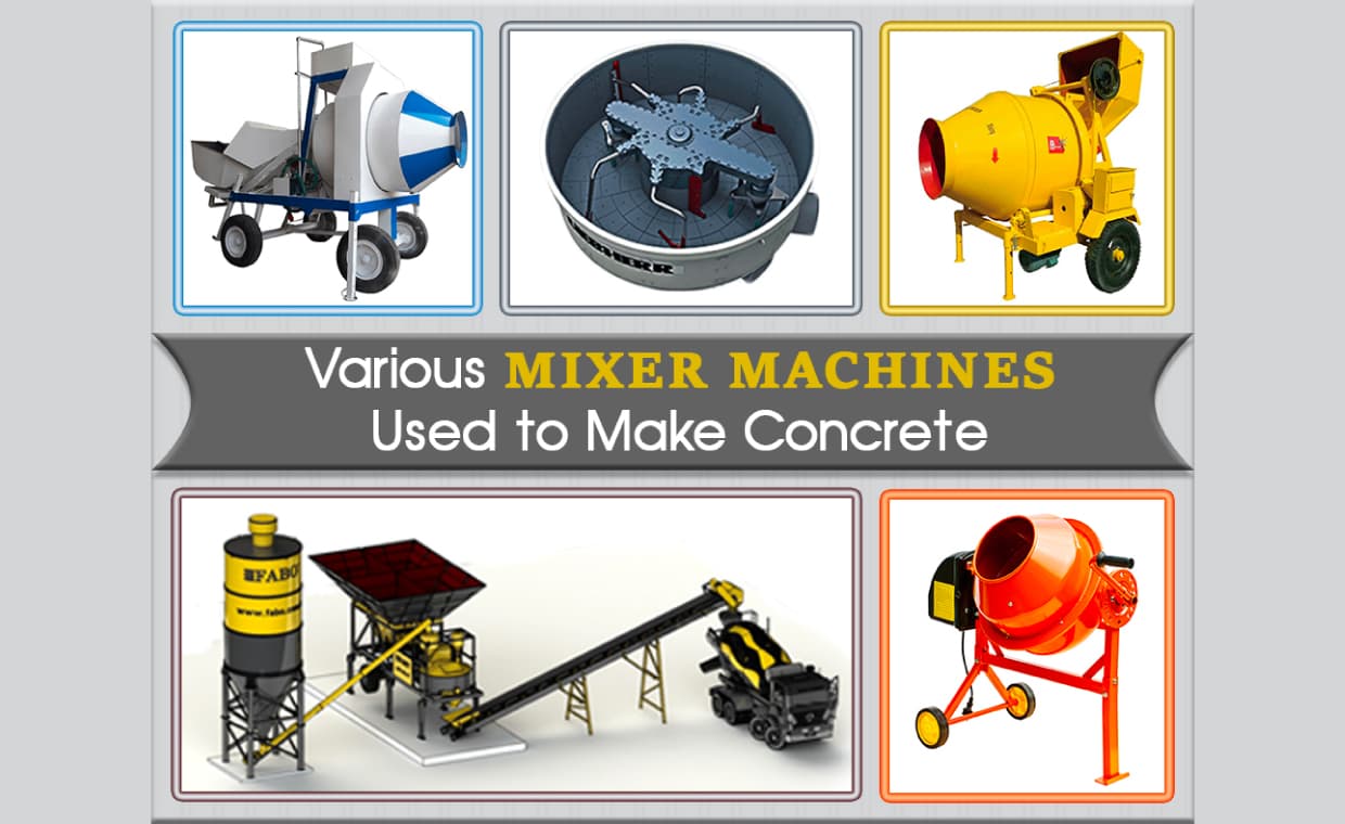 Types of Concrete Mixers Types of Concrete Mixers