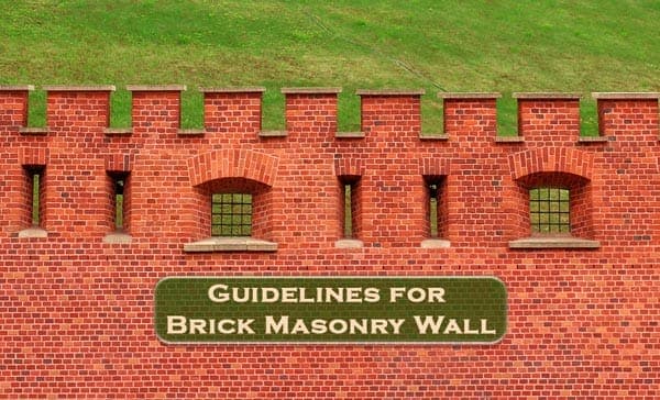 Brick Masonry Wall (2) – 01 – 0205030014 Brick Masonry Wall
