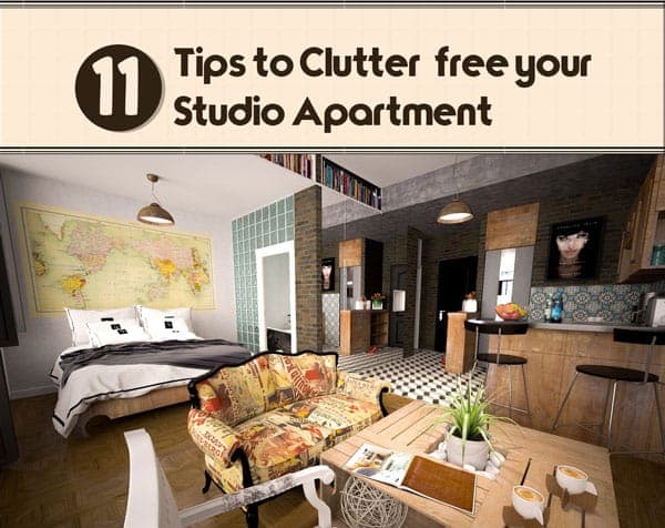 Studio Apartment – Clutter free – 01 – 0503010029 Studio Apartment - Clutter free