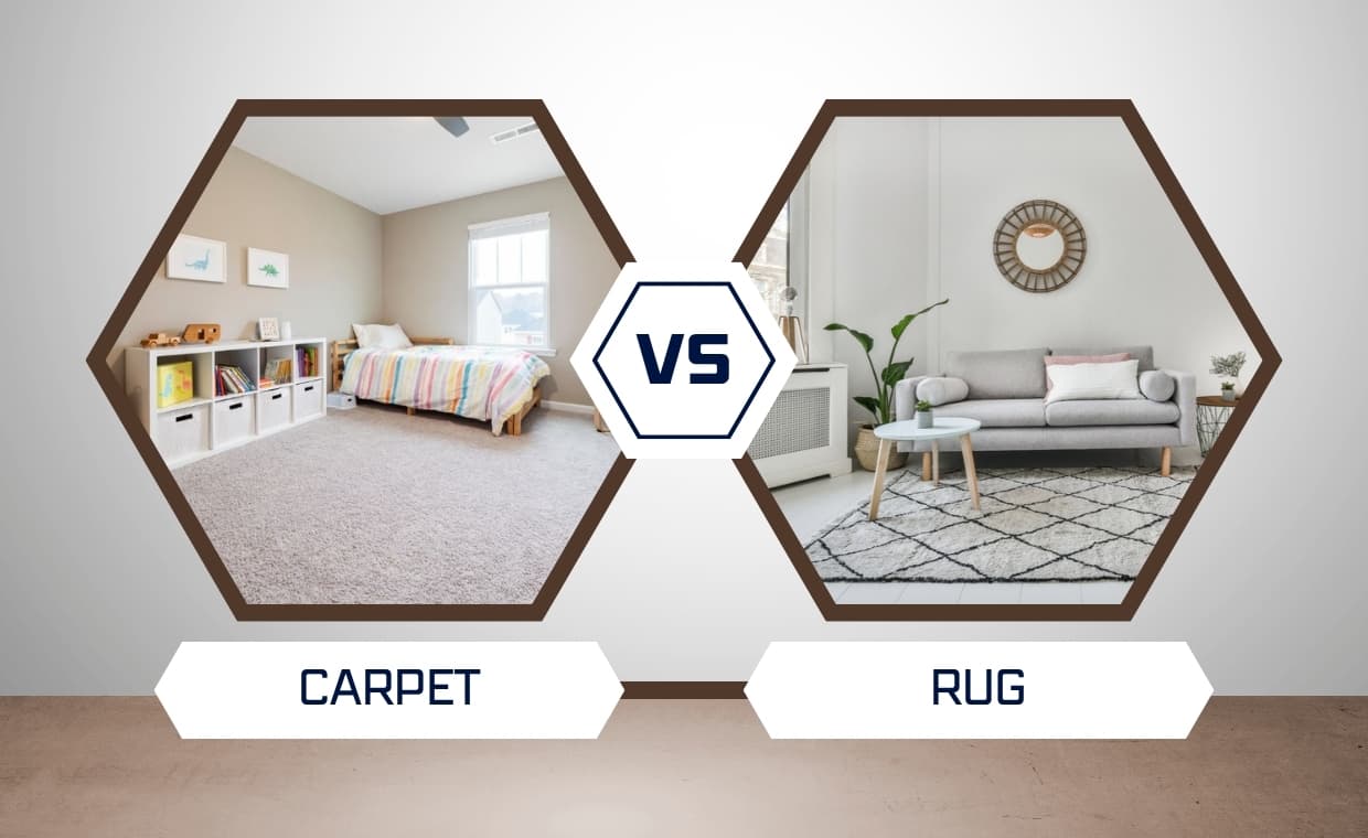 Rug vs Carpet Rug vs Carpet