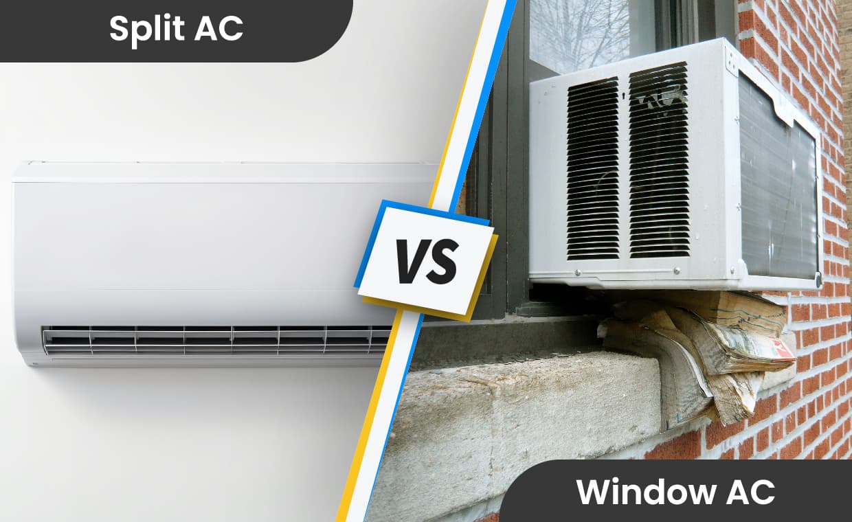 Window AC vs Split AC Window AC vs Split AC