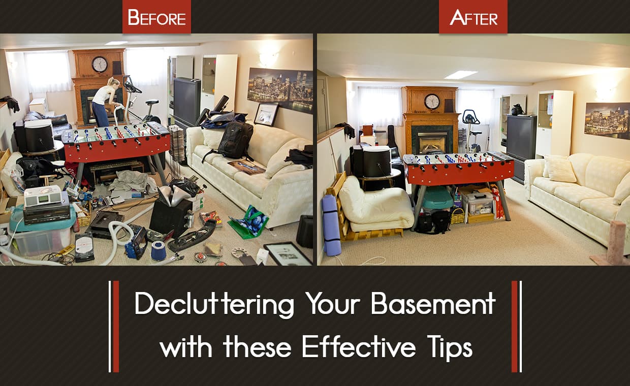 Declutter Basement Declutter Basement
