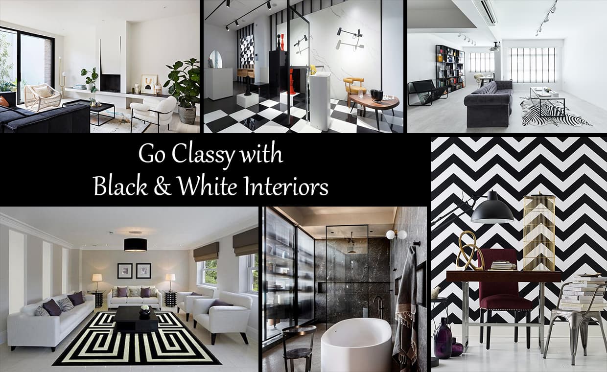 Go Classy with Black & White Interiors – 01 – 0515060003 Go Classy with Black & White Interiors