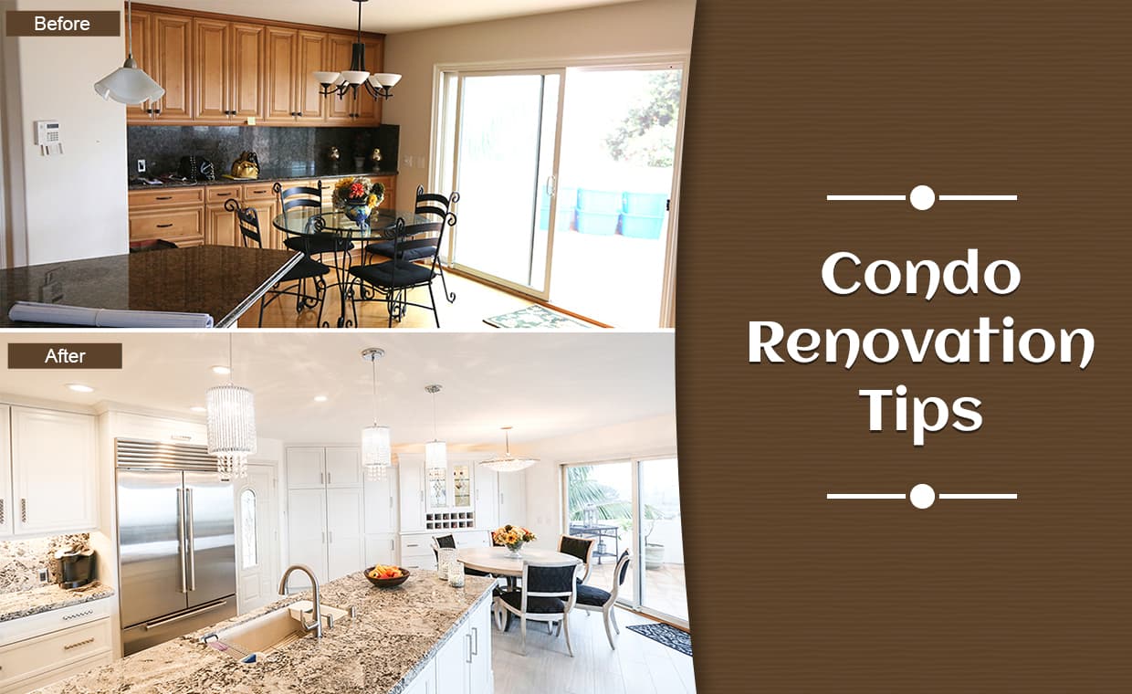 Condo Renovation – Before & After Condo Renovation - Before & After