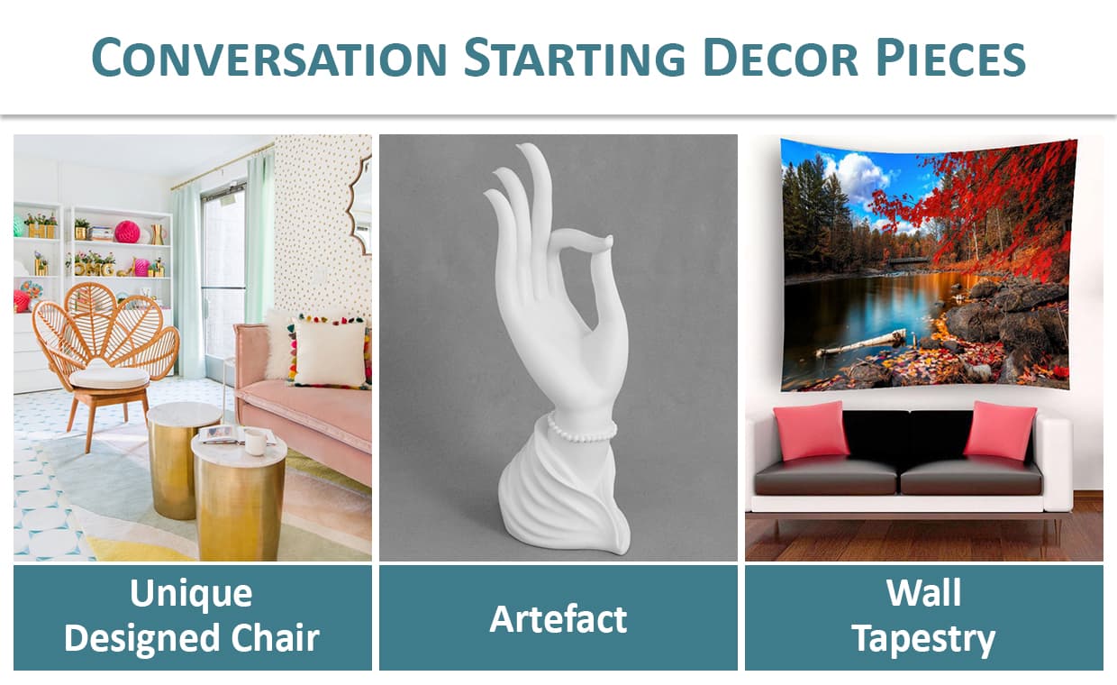 Conversation Starting Décor Pieces – 01 – 0505010011 Conversation Starting Décor Pieces