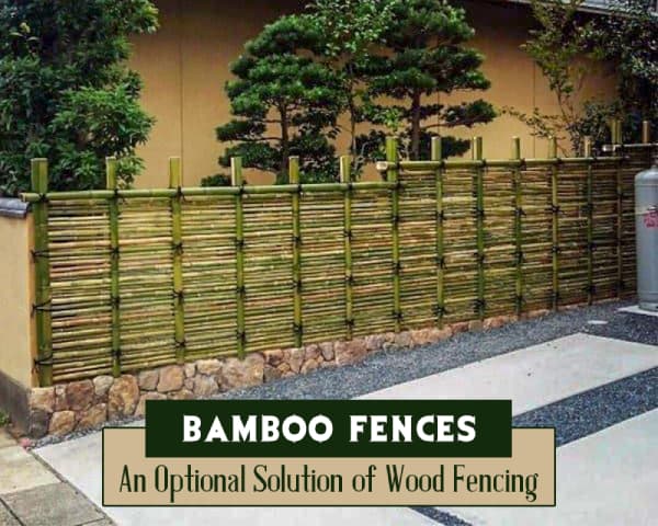 Bamboo Fencing for House Boundary – 01 – 1402120004 Bamboo Fencing for House Boundary