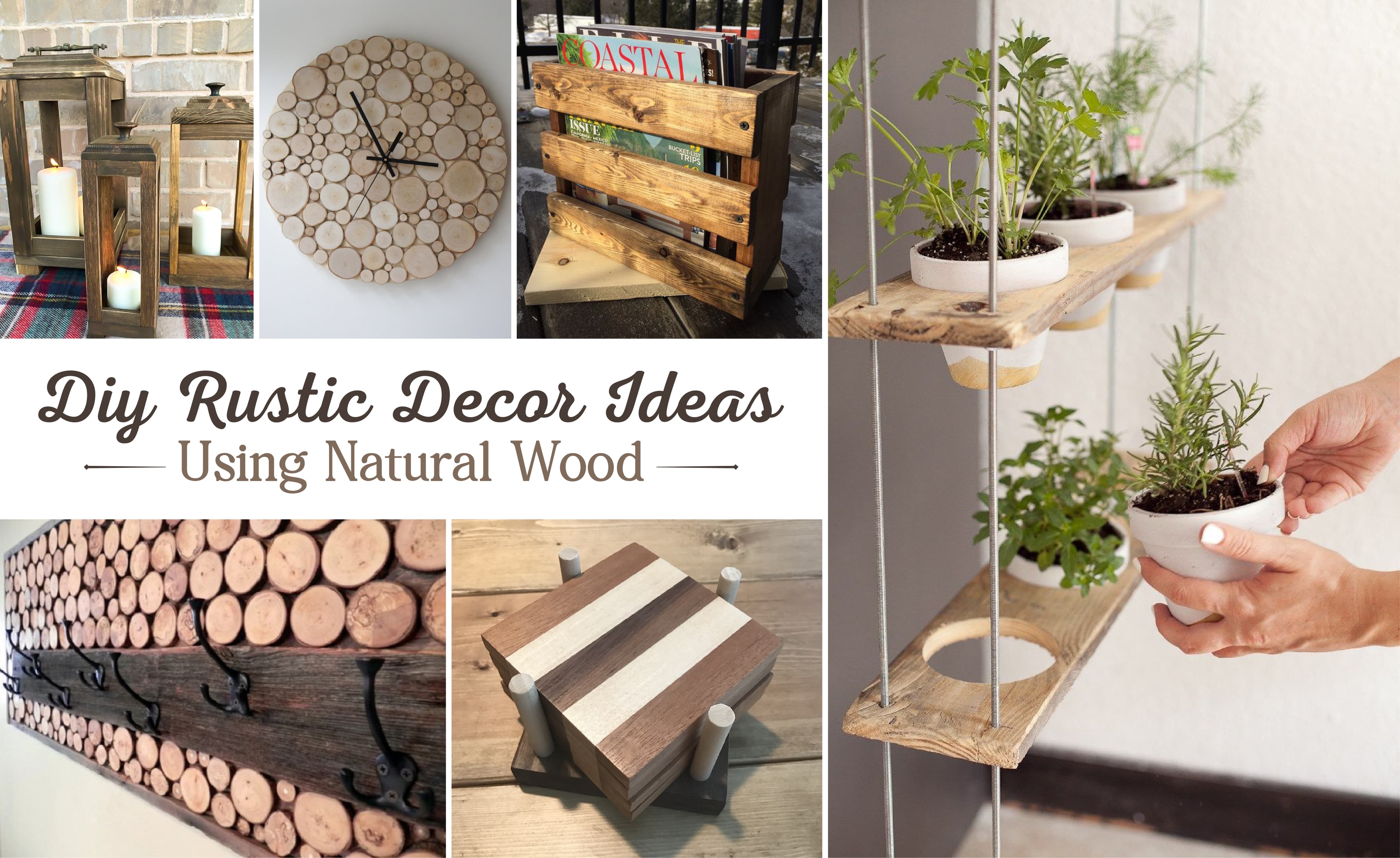 DIY Wood Home Decor Ideas DIY Wood Home Decor Ideas